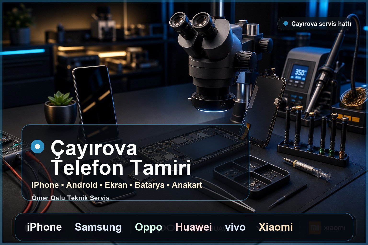 Çayırova telefon tamiri teknik servis görseli