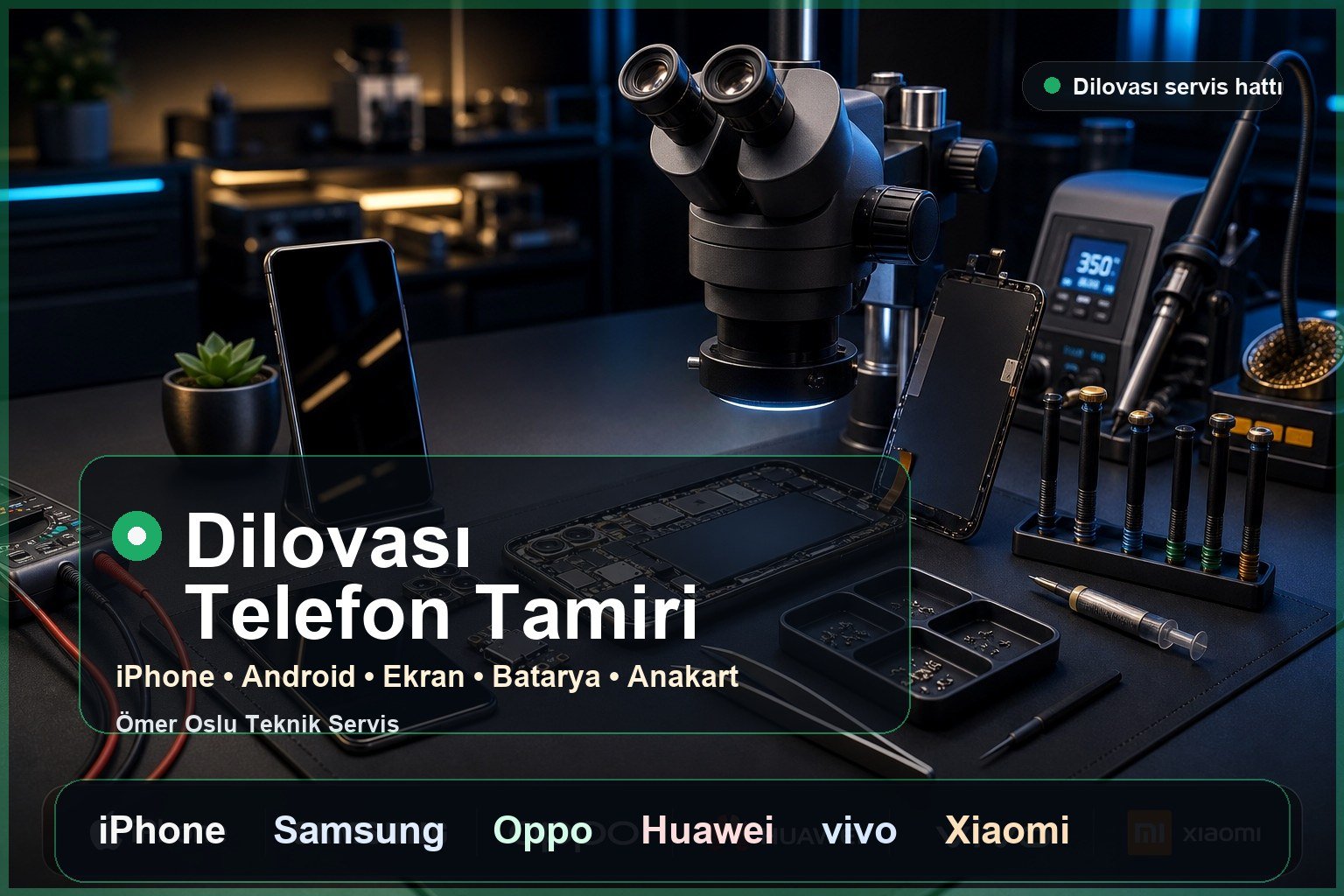 Dilovası telefon tamiri teknik servis görseli
