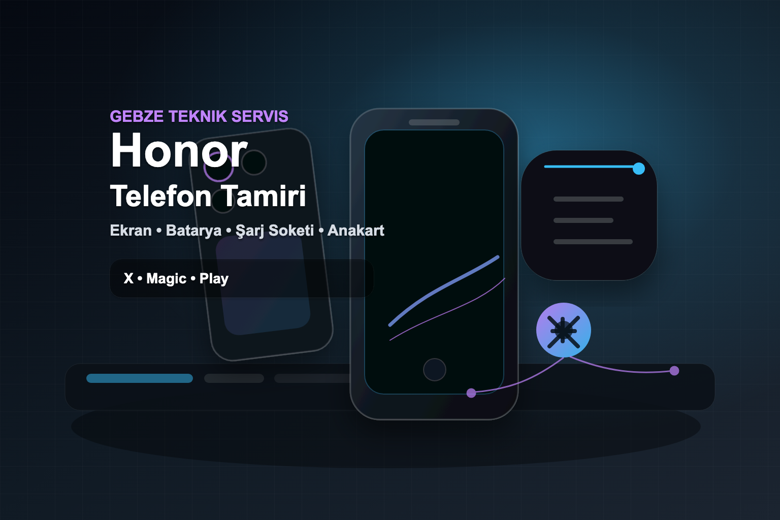 Gebze Honor telefon tamiri teknik servis görseli