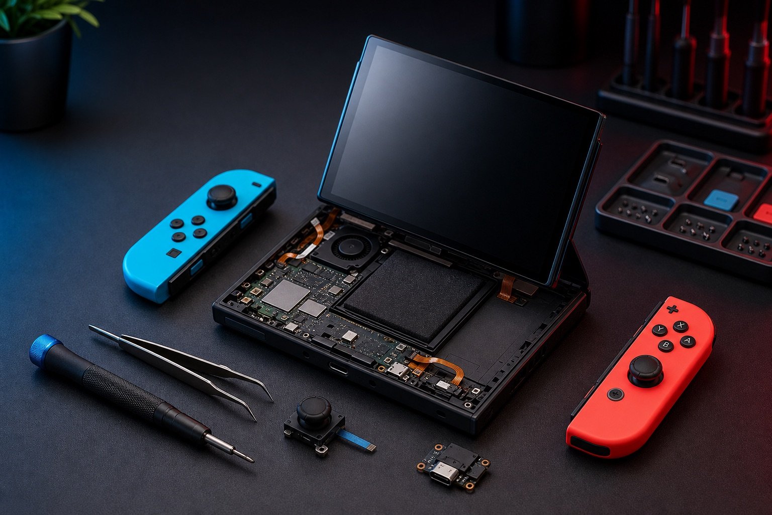 Nintendo Switch servisi teknik servis görseli